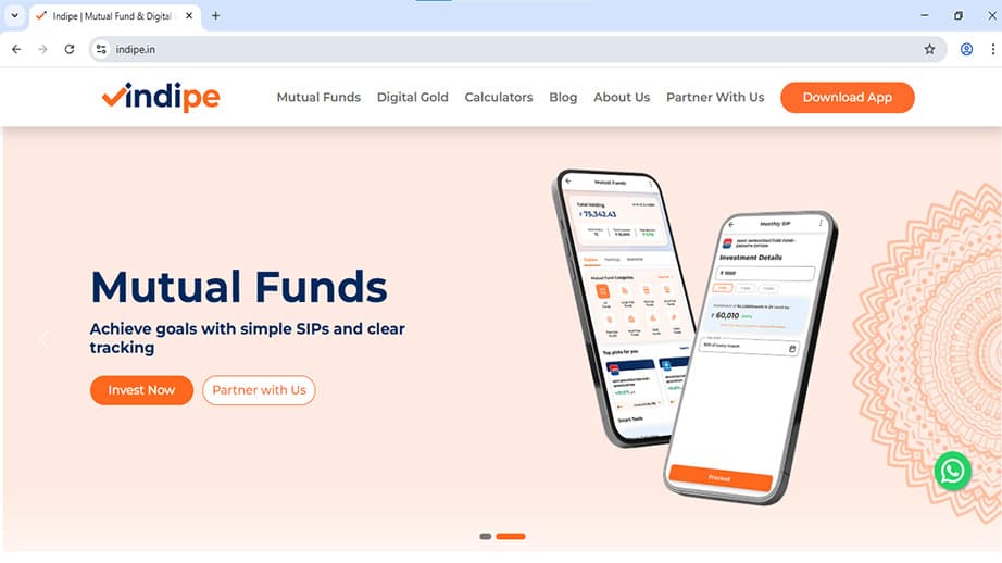 Indipe product preview